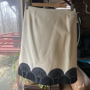 BODEN mod wool mini skirt US 12L